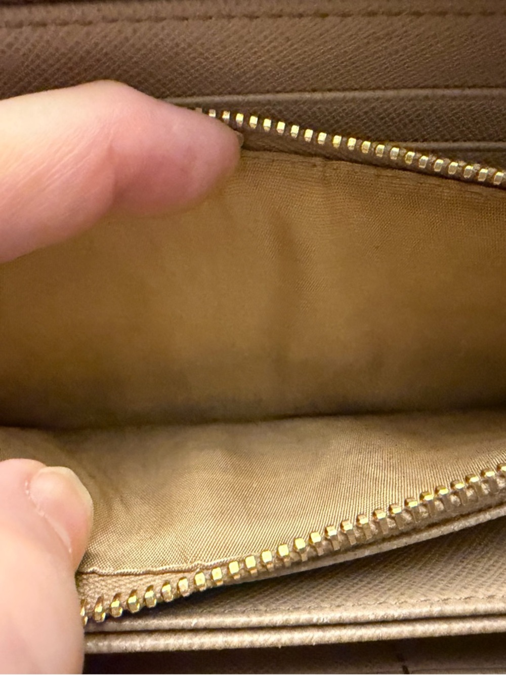 Prada Beige Saffiano Leather Zip-Around Wallet - Picture 8 of 15